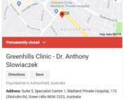 Psychiatrist Anthony Slowiaczek